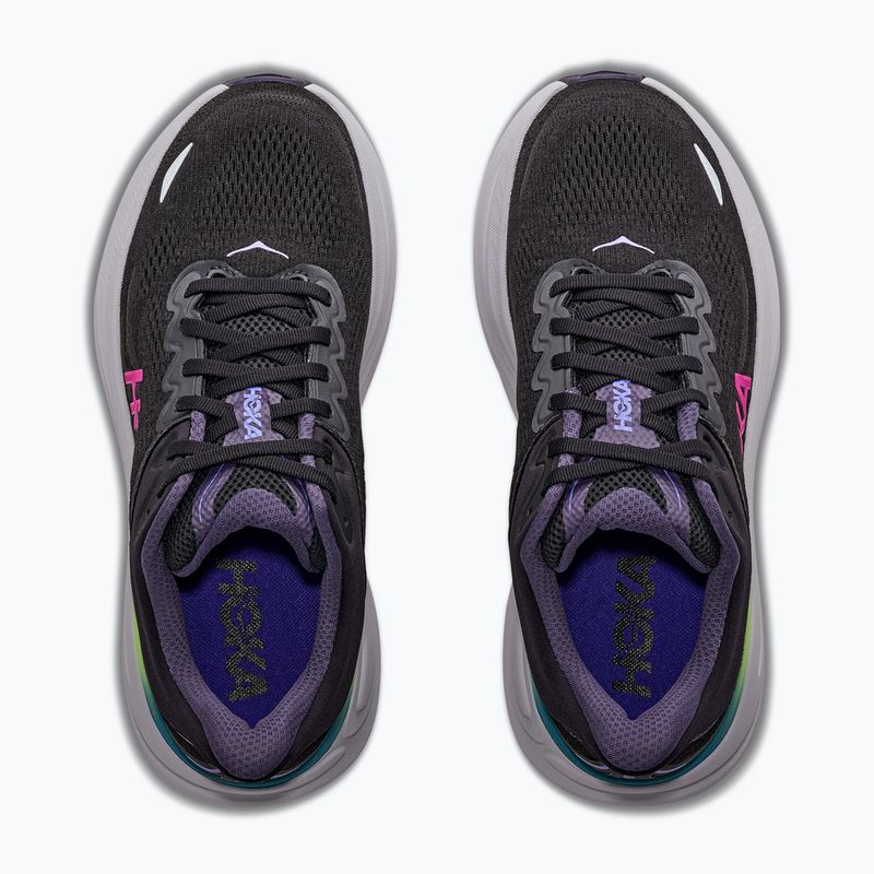 Dámské běžecké boty HOKA Bondi 9 black/neon dragonfruit 5