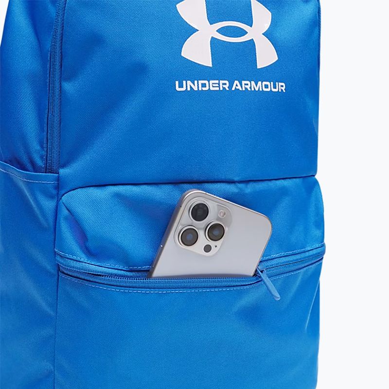 Městský batoh Under Armour UA Loudon Lite 20 l blue atlantis/blue atlantis/bílá 3
