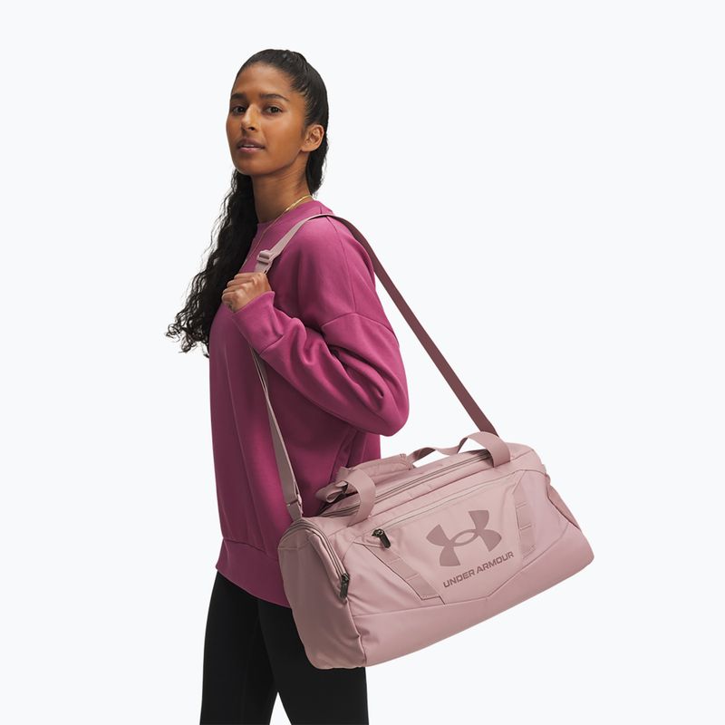 Taška Under Armour Undeniable 5.0 Duffle XS 23 l tourmaline pink/tourmaline pink/maroon mist