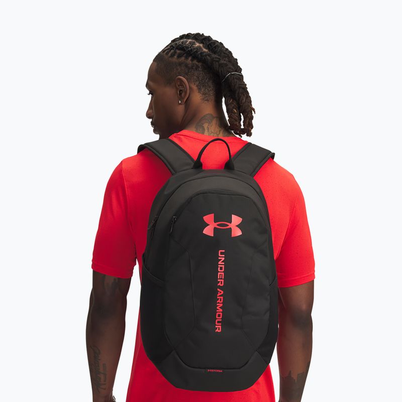 Batoh Under Armour Hustle Lite 26,5 l black/racer red 5
