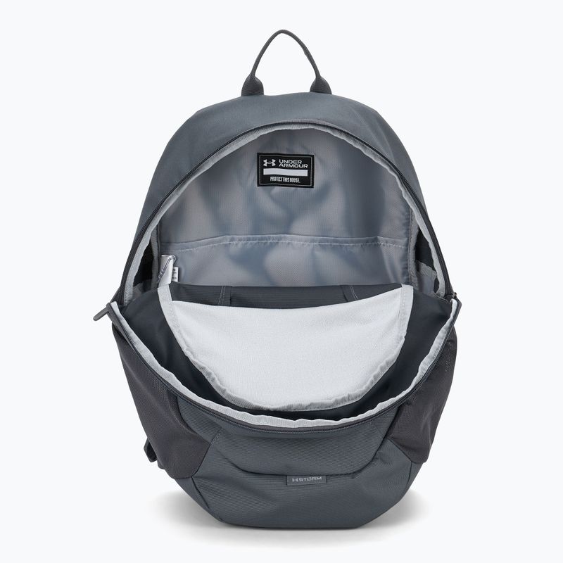 Batoh Under Armour Hustle Lite 26,5 l castlerock/steel 7
