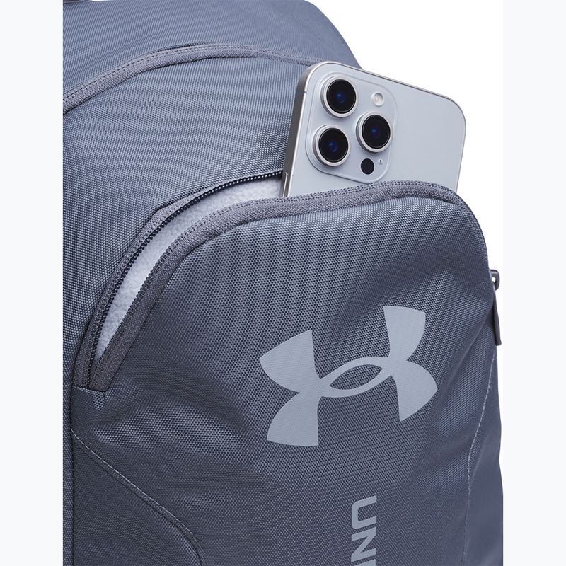 Batoh Under Armour Hustle Lite 26,5 l castlerock/steel 10