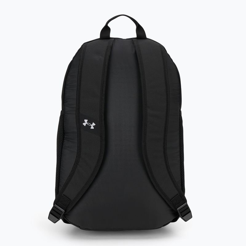 Batoh Under Armour Hustle Sport 6.0 26 l black/black/metallic silver 3