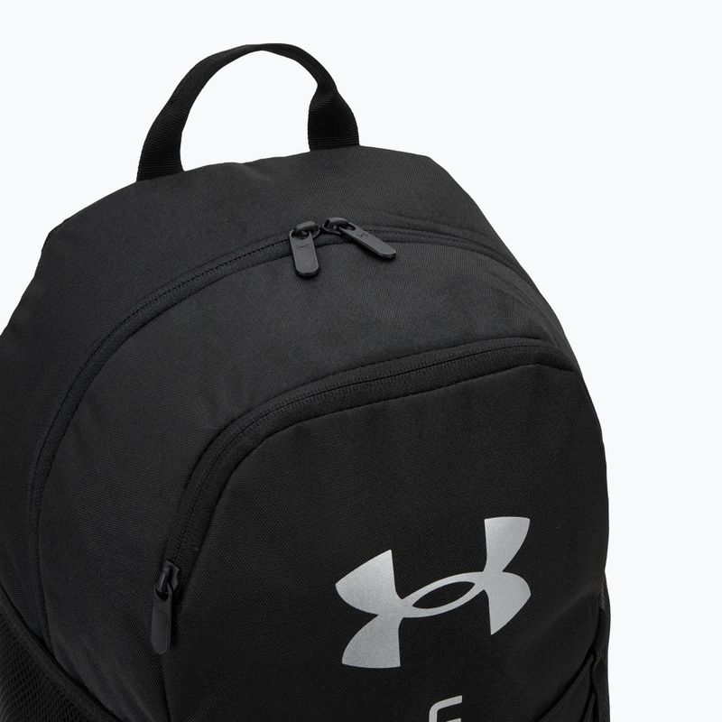 Batoh Under Armour Hustle Sport 6.0 26 l black/black/metallic silver 4