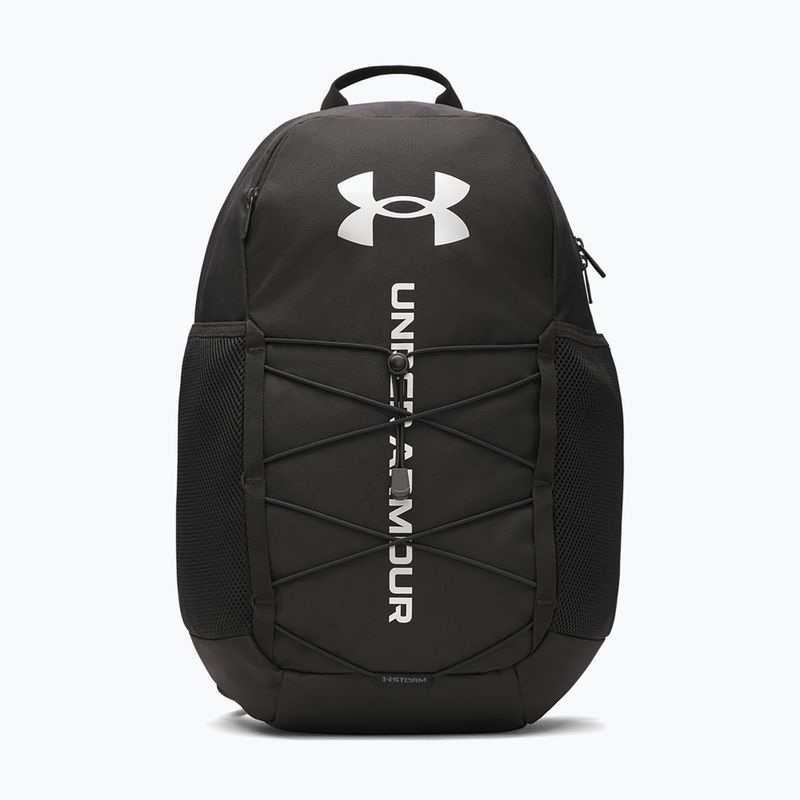 Batoh Under Armour Hustle Sport 6.0 26 l black/black/metallic silver 8