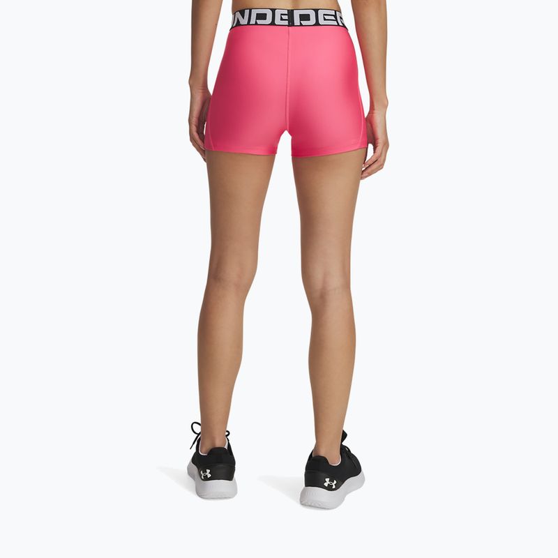 Dámské šortky Under Armour HG Authentics horizon super pink/white 3