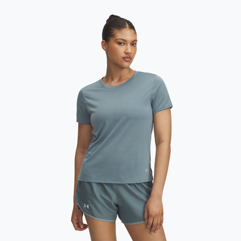 Dámské běžecké tričko Under Armour Launch jasper blue/reflective