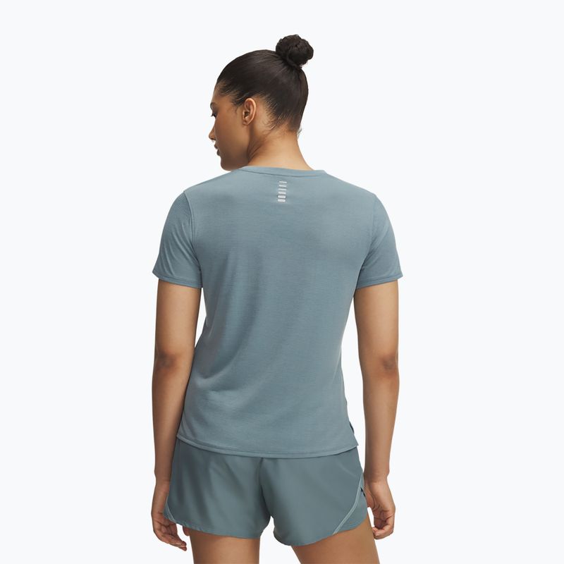 Dámské běžecké tričko Under Armour Launch jasper blue/reflective 2