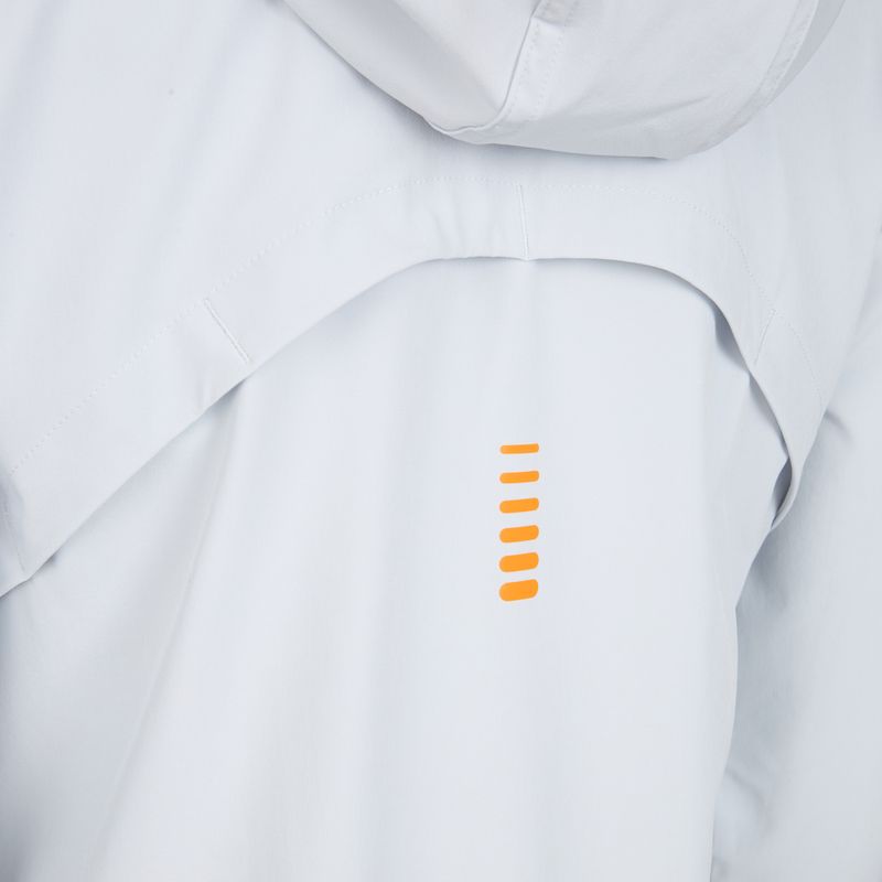 Dámská běžecká bunda Under Armour Outrun The Storm halo gray/squad orange 5