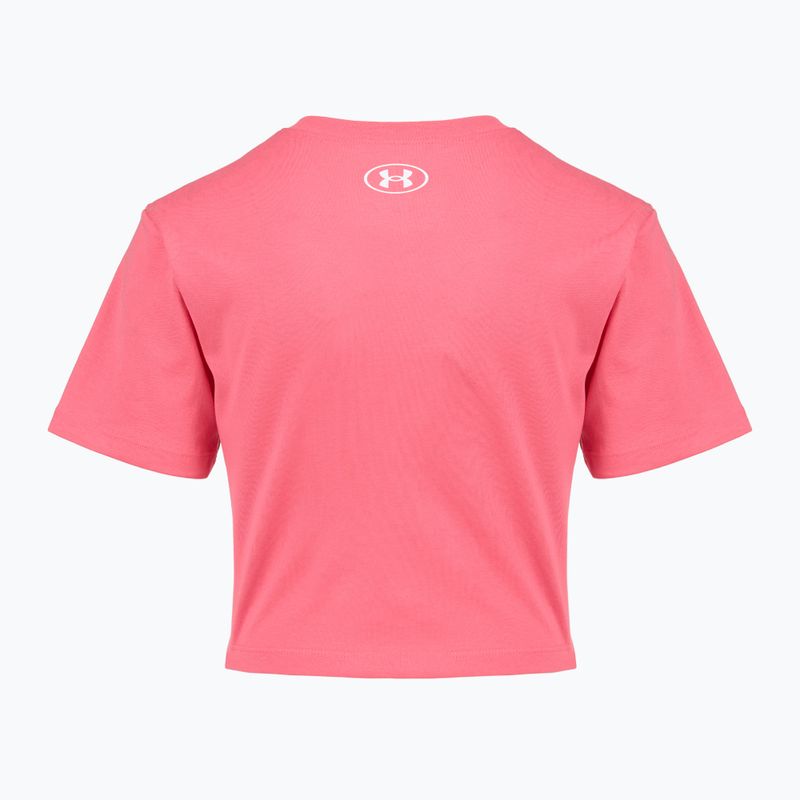Dětské tričko Under Armour Rival pink 2