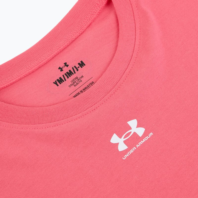 Dětské tričko Under Armour Rival pink 3