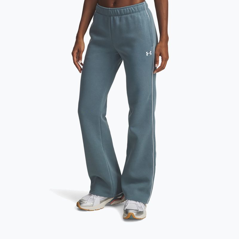 Dámské tepláky Under Armour Rival Fleece Piped jasper blue/white