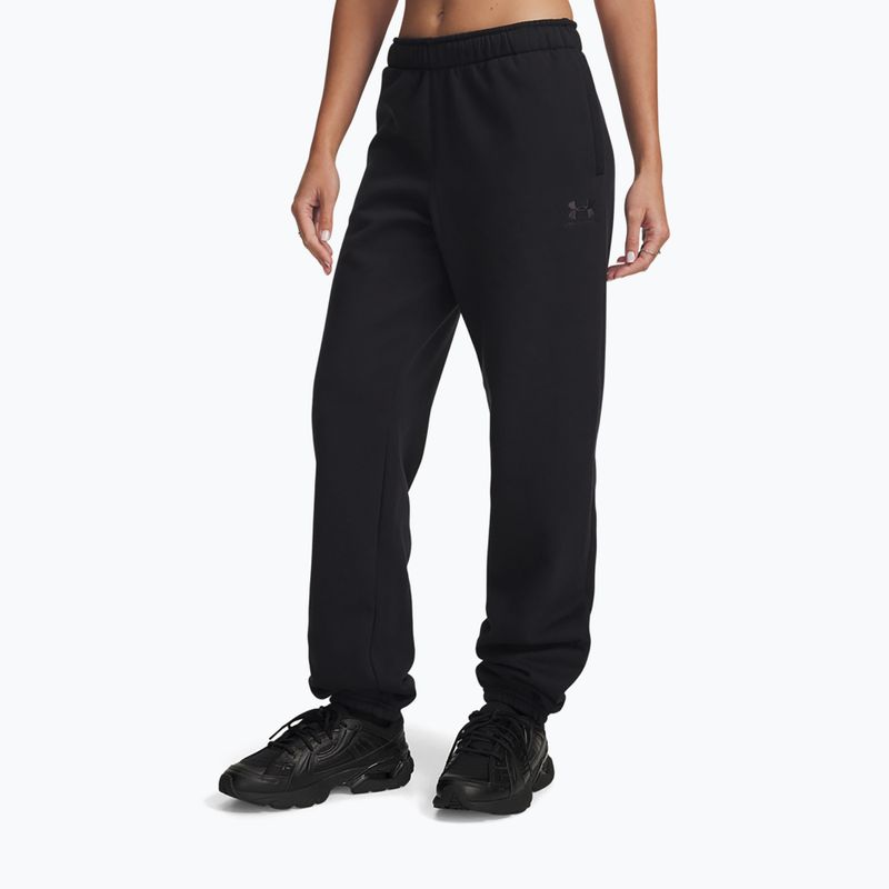 Dámské tréninkové kalhoty Under Armour Icon Vida Fleece Jogger black/black