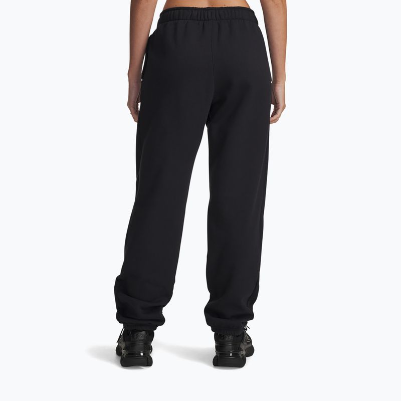 Dámské tréninkové kalhoty Under Armour Icon Vida Fleece Jogger black/black 3