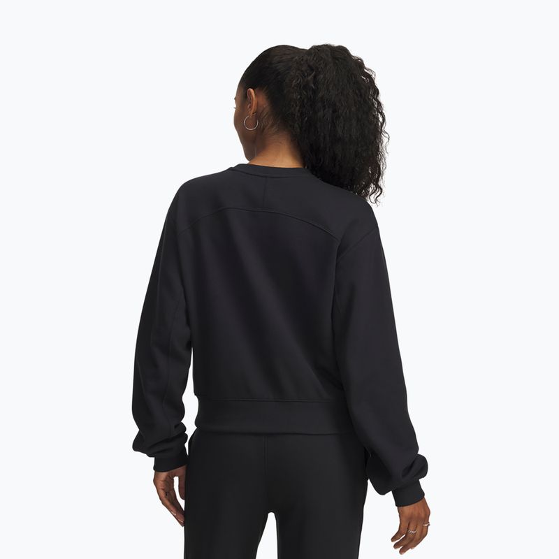 Dámská sportovní mikina Under Armour Icon Vida Fleece Crew black/black 2