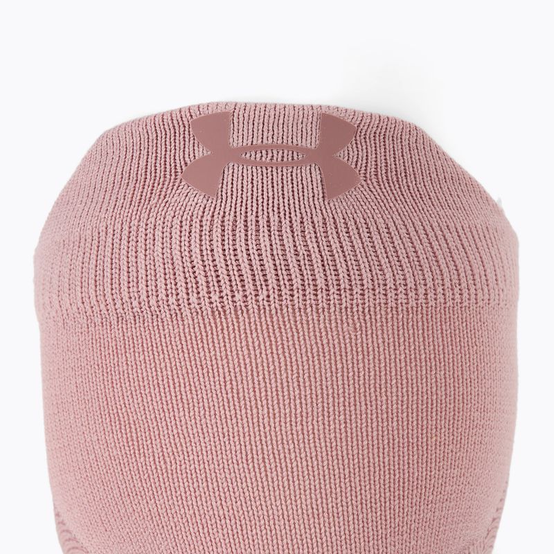 Dámské ponožky Under Armour Breathe Balance 2 páry tourmaline pink/maroon mist/halo gray 3