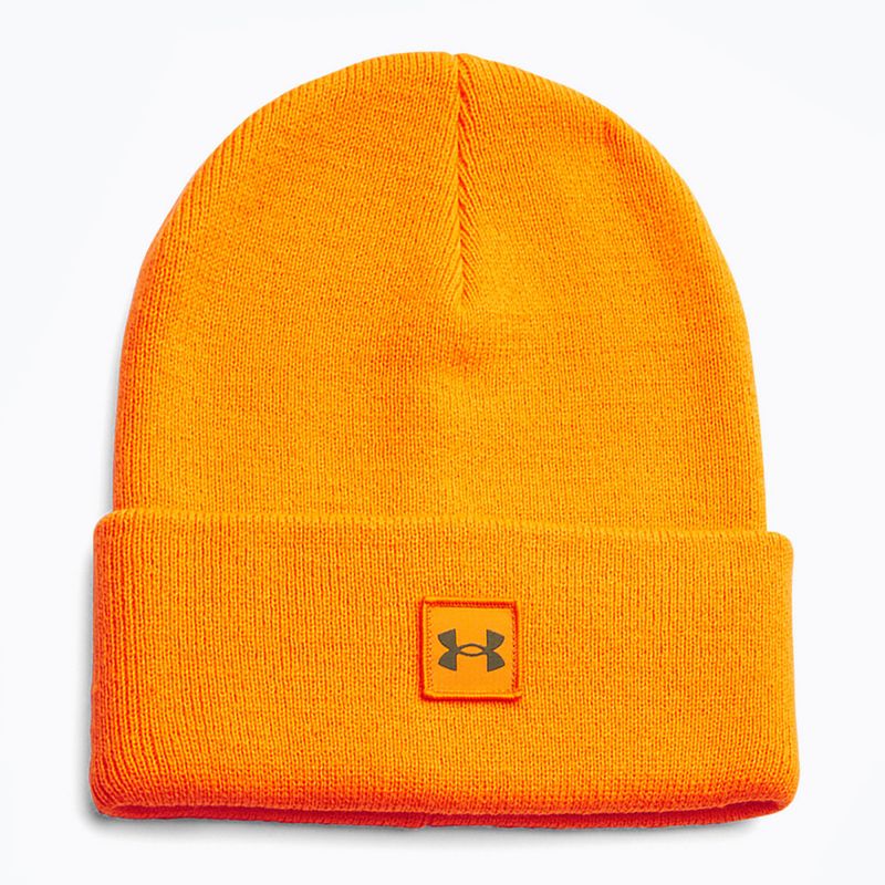 Zimní čepice Under Armour Halftime Cuff squad orange/expedition green