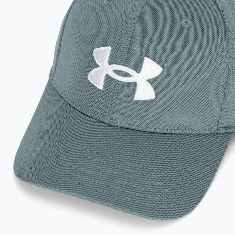 Pánská kšiltovka Under Armour Blitzing Adj jasper blue/white/white 3