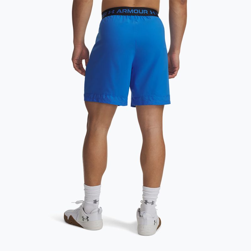 Pánské tréninkové šortky Under Armour UA Vanish Woven 6in blue atlantis/black 3