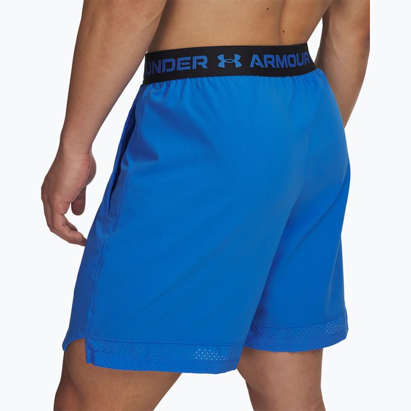 Pánské tréninkové šortky Under Armour UA Vanish Woven 6in blue atlantis/black 4