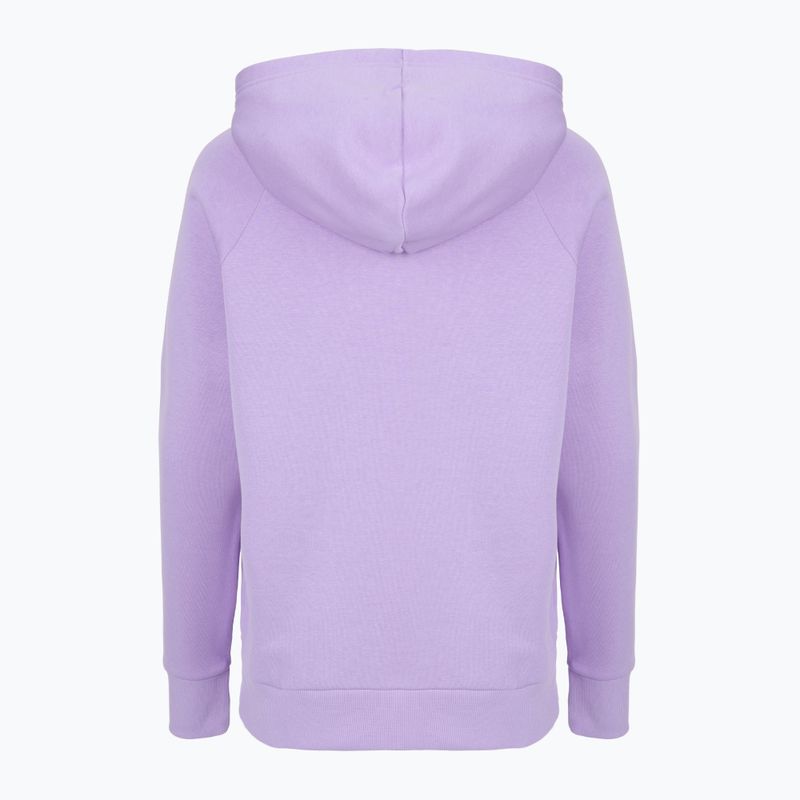 Dámská mikina Under Armour Rival Fleece Hoodie transparent/white 5