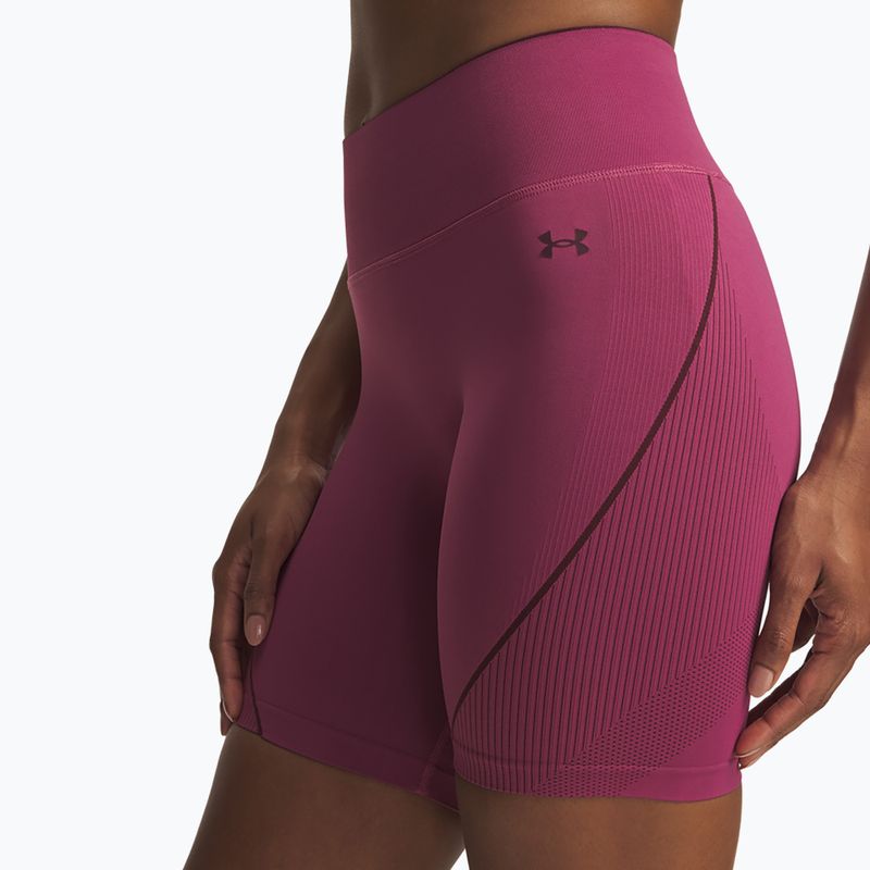 Dámské šortky Under Armour Vanish Seamless fuchsia dusk/dark maroon/dark maroon 4