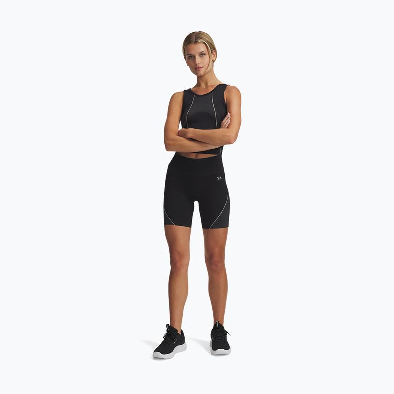 Dámské šortky Under Armour Vanish Seamless black/steel/steel 2