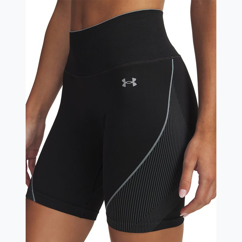 Dámské šortky Under Armour Vanish Seamless black/steel/steel 4