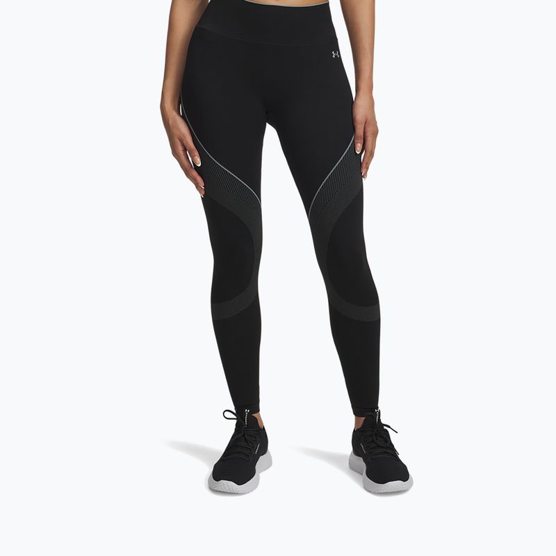 Dámské tréninkové legíny Under Armour Vanish Seamless black/steel/steel