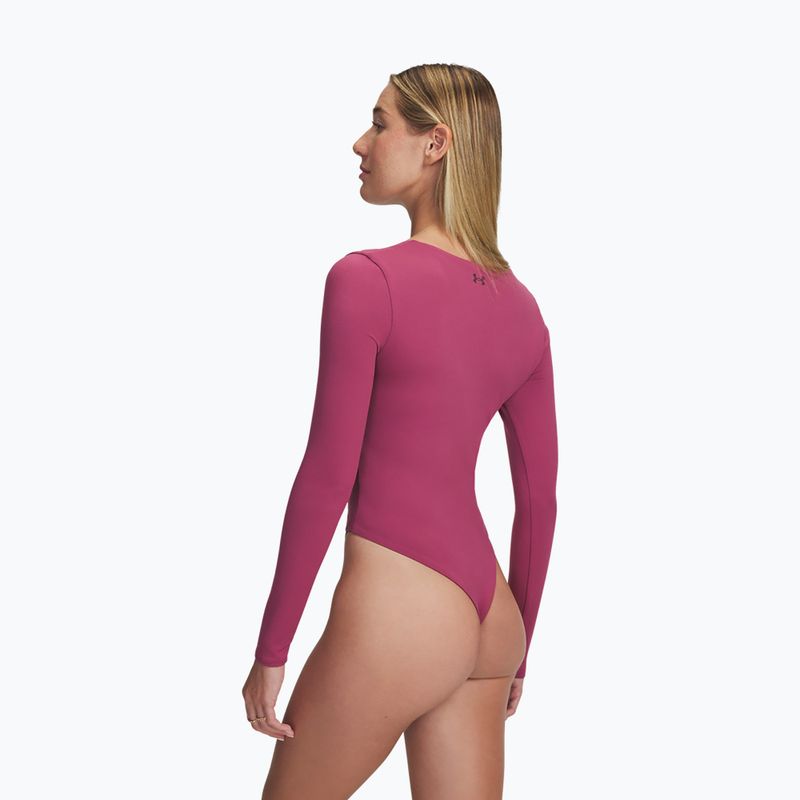 Dámské tréninkové body Under Armour Motion fuchsia dusk/dark maroon 3