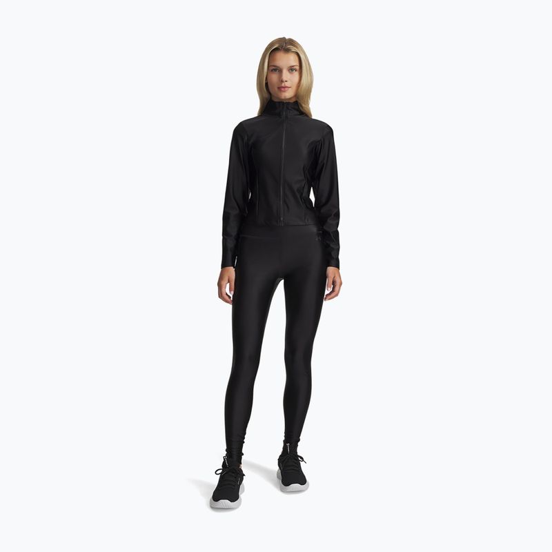 Dámské tréninkové legíny Under Armour Motion Shine Ankle black/jet gray 2