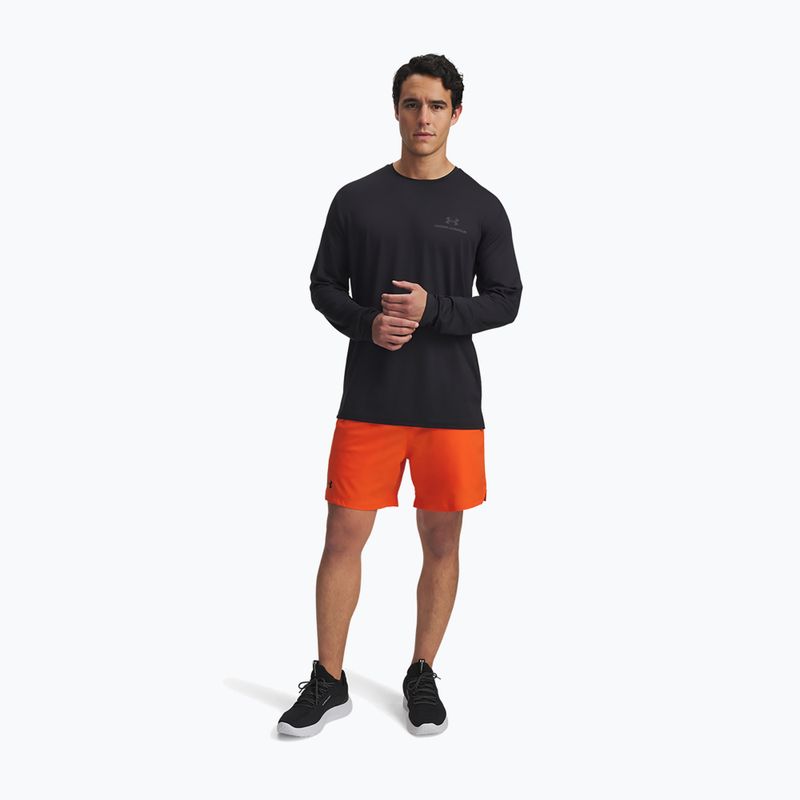 Pánské tréninkové šortky Under Armour UA Vanish Woven 6in orange base/black 2