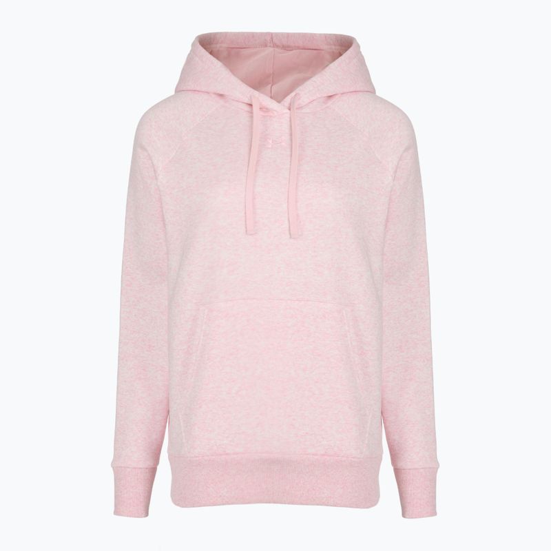 Dámská mikina Under Armour Rival Fleece Hoodie prime pink light heather/prime pink 4
