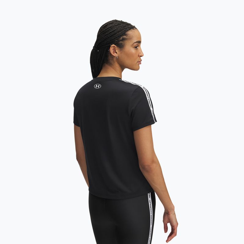 Dámské tréninkové tričko Under Armour Tech Wordmark Tape black/white/white 2