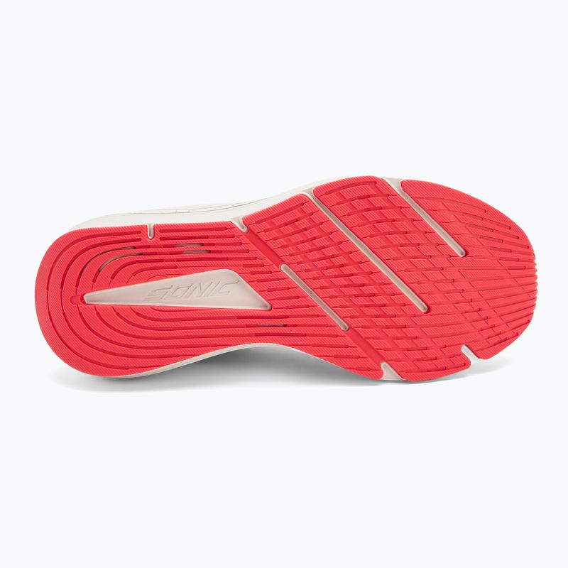 Dámské běžecké boty Under Armour Sonic 7 summit white/khaki base/racer red 4