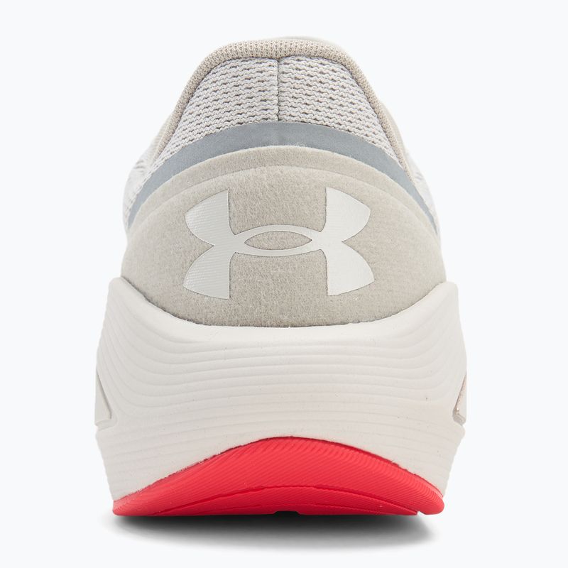 Dámské běžecké boty Under Armour Sonic 7 summit white/khaki base/racer red 6