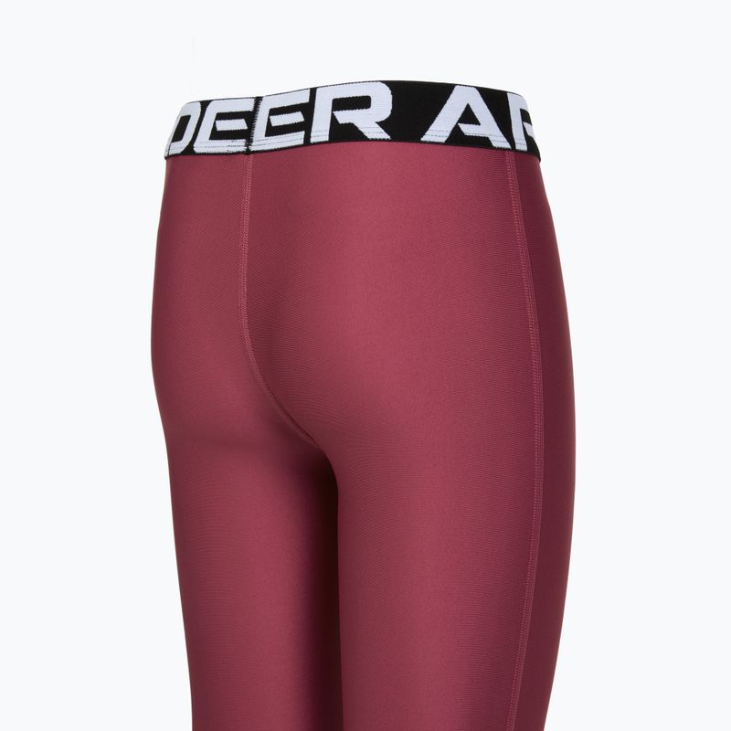 Dětské tréninkové legíny Under Armour HeatGear fuchsia dusk 4