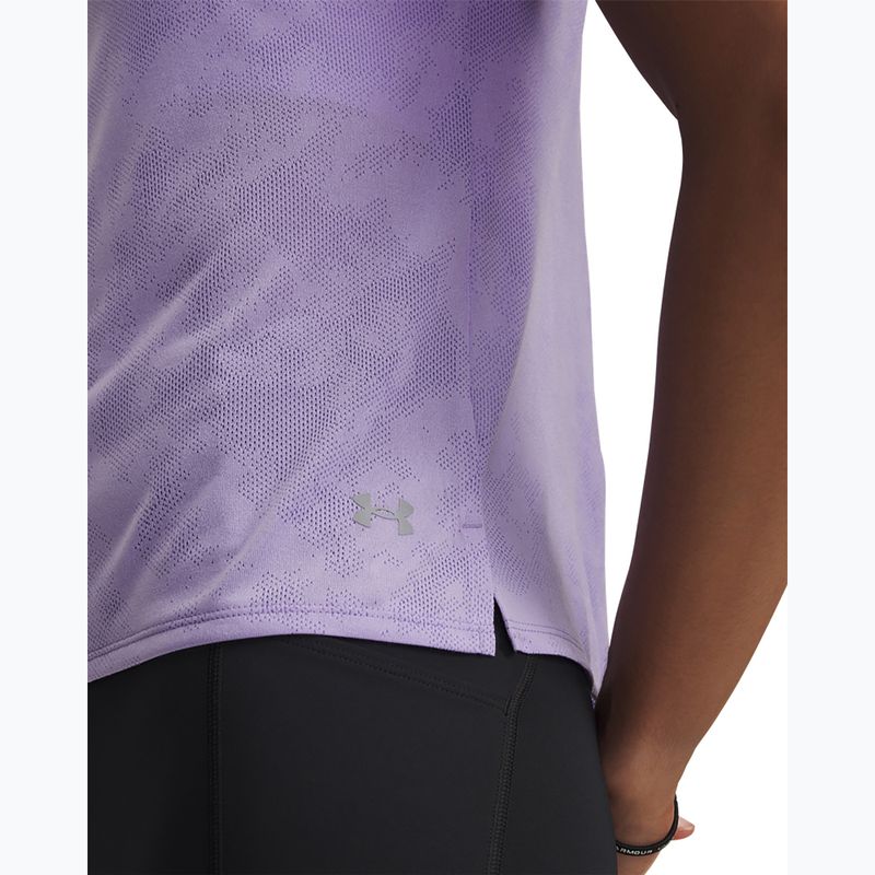 Dámské běžecké tričko Under Armour Launch Jacquard transparentní/reflexní 3