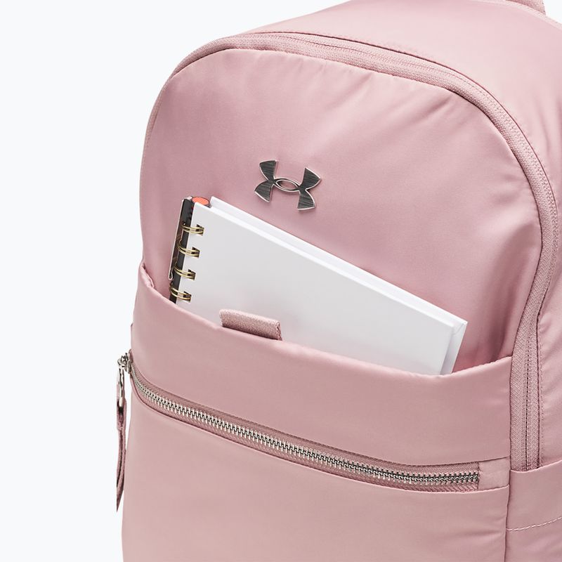 Dámský batoh Under Armour Studio Campus BP tourmaline pink/metallic silver 3
