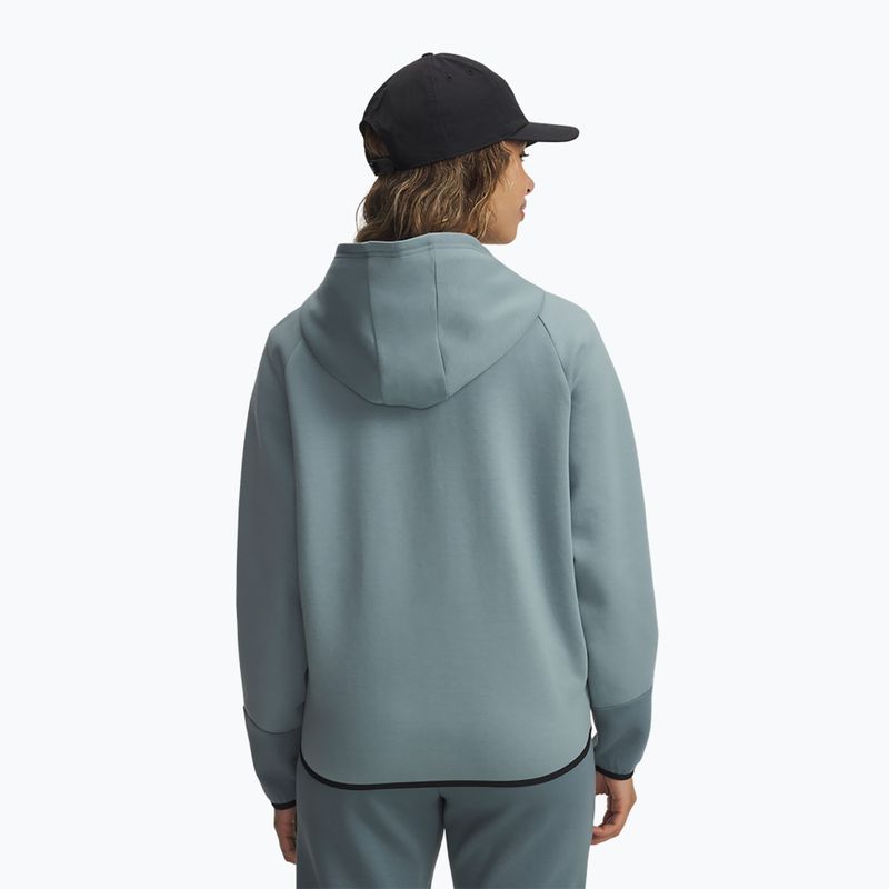 Dámská mikina Under Armour Unstoppable Fleece HZ serpentine/jasper blue/black 2