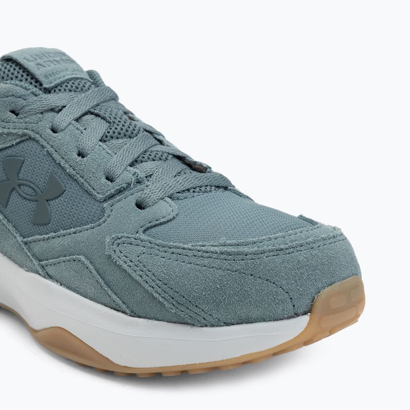 Pánské tréninkové boty Under Armour Edge Suede jasper blue/halo gray/jasper blue 7