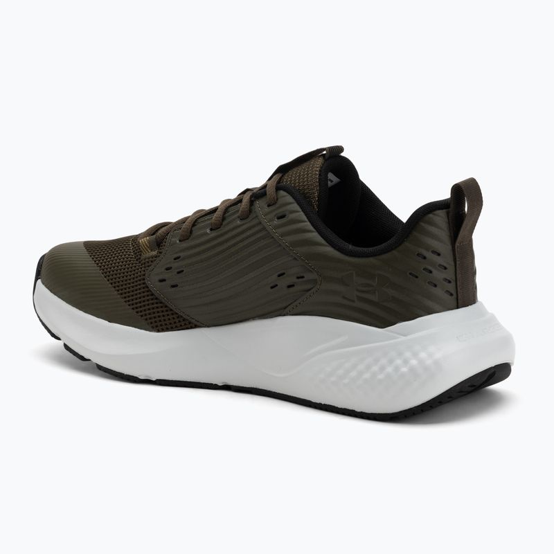 Pánské tréninkové boty Under Armour Commit 4 expedition green/halo gray/steel 3