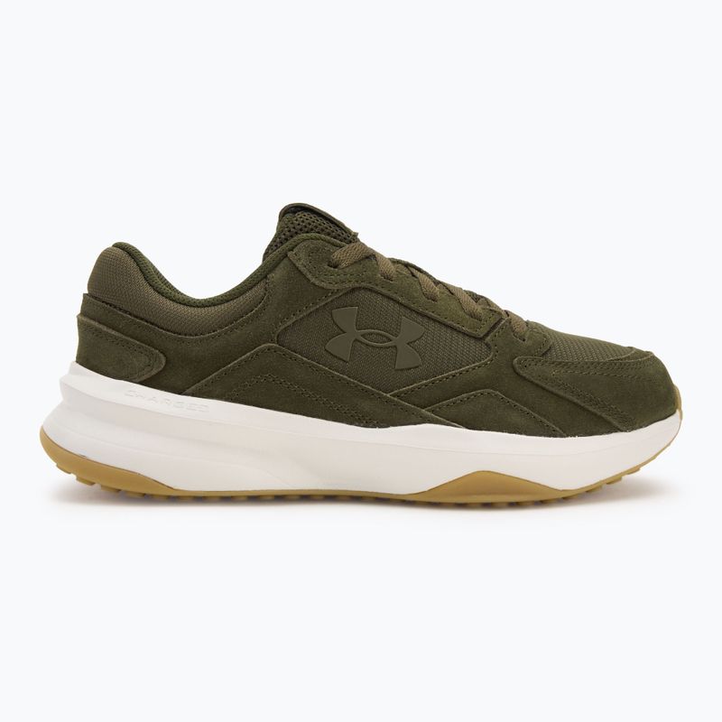 Pánské tréninkové boty Under Armour Edge Suede expedition green/summit white/expedition green 2