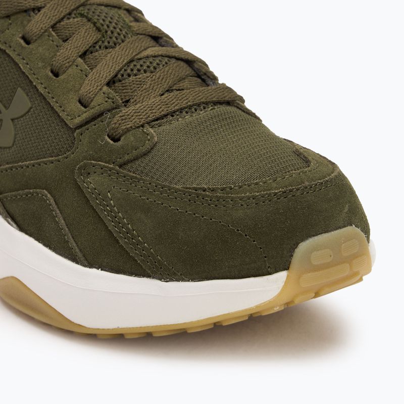 Pánské tréninkové boty Under Armour Edge Suede expedition green/summit white/expedition green 7