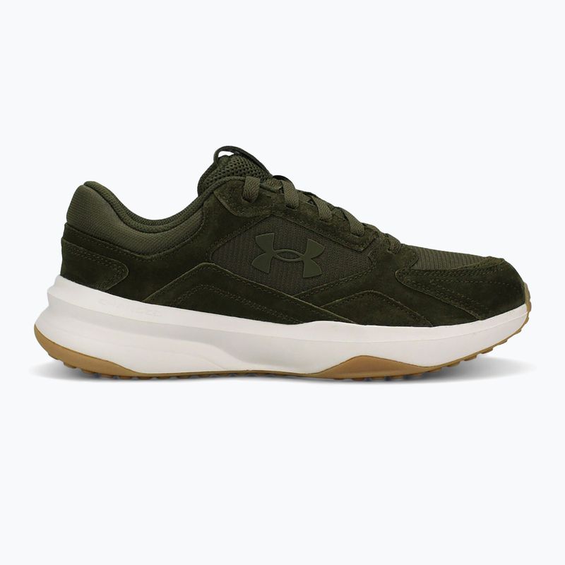 Pánské tréninkové boty Under Armour Edge Suede expedition green/summit white/expedition green 8