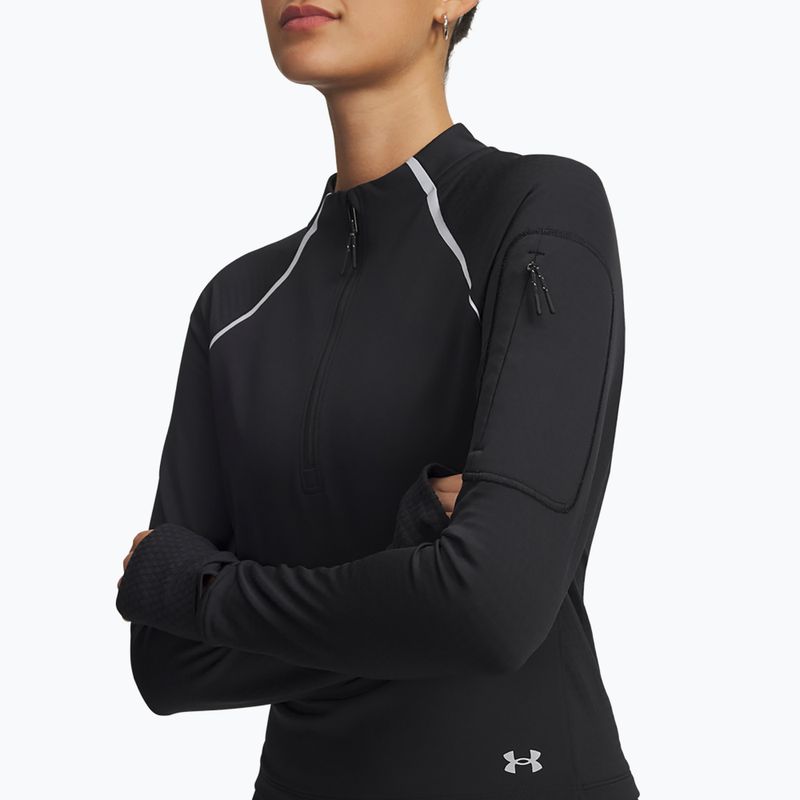 Dámská běžecká mikina Under Armour Pro Half Zip black/reflective 3