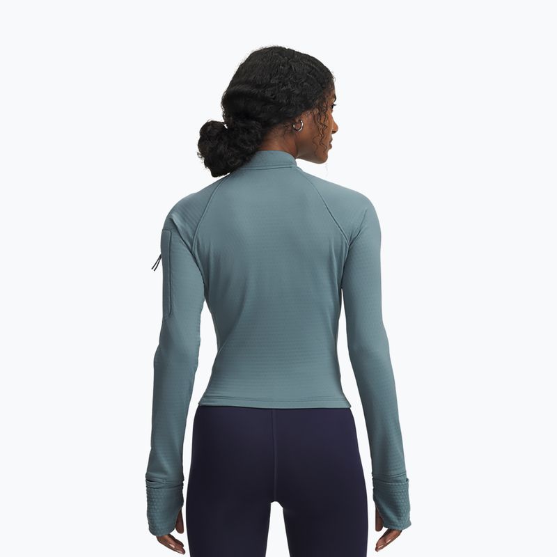 Dámská běžecká mikina Under Armour Pro Half Zip jasper blue/reflective 2