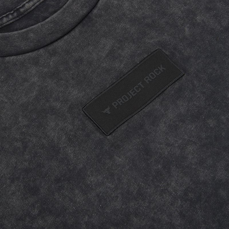 Pánské tréninkové tričko Under Armour Project Rock Heavyweight Oversized black 3