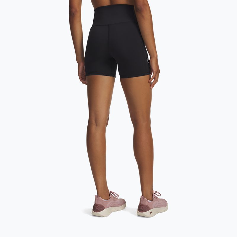 Dámské tréninkové kraťasy Under Armour Project Rock Middie black/anthracite 3