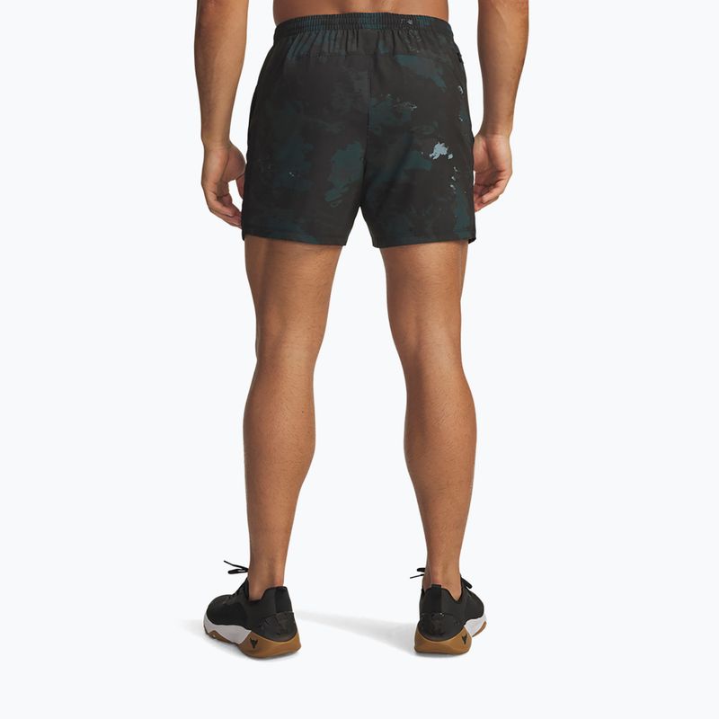 Pánské tréninkové šortky Under Armour Project Rock Ultimate black/castlerock 3